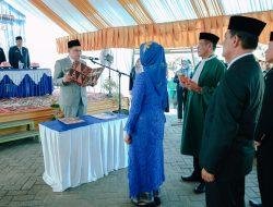 Bupati Barru Lantik BPD PAW Desa Lawallu dan Desa Bojo