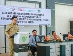 Bupati Barru Tekankan Perang Lawan Rentenir dan Layanan Keuangan Syariah TPAKD Melalui Sosialisasi