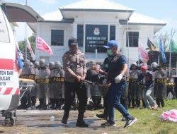 Pastikan Pemilu 2024 Aman, Polres Barru Gelar Simulasi Sistem Pengamanan