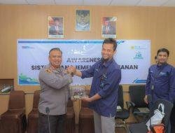 PLTU Barru Kerja Sama Polres Barru Tingkatkan Kesadaran Sistem Manajemen Pengamanan