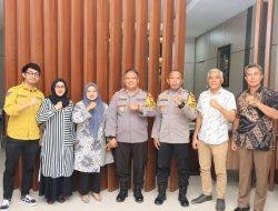 Rombongan Komisioner Bawaslu Kunjungi Polres Barru, AKBP Dodik: Sinergitas Perlu Dibangun