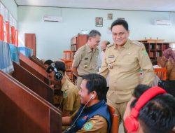 Bupati Suardi Saleh Pantau Langsung Pelaksanaan Uji Kompetensi ASN Barru