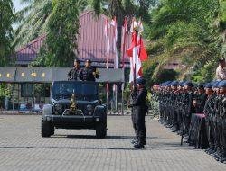 Kapolda Sulsel Pimpin Upacara Syukuran HUT Brimob Ke 78 Tahun