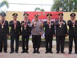Lepas Purna Bakti Polri, Ini Pesan Kapolres Barru