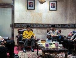 Dikunjungi Kaops NCS, Gus Yahya Nilai Polri Berhasil Jaga Ketentraman Jelang Pemilu