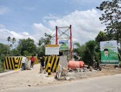 Esok, Jembatan Gantung Pesse Barru Resmi Difungsikan