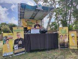 Kampanye Pertama, Taufan Pawe: Kembalikan Marwah Partai Golkar di Barru