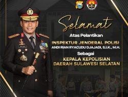 Kapolri Resmi Lantik Kapolda Sulsel Baru