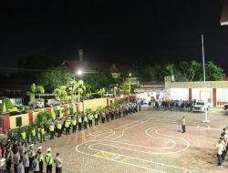 Amankan Tahun Baru 2024, Polres Barru Terjunkan Ratusan Personel