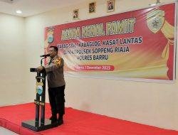 Kenal Pamit, Kapolres Barru Titip Pesan