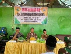 Desa Batu Pute Barru Gelar Musyawarah Penetapan SDGs 2024