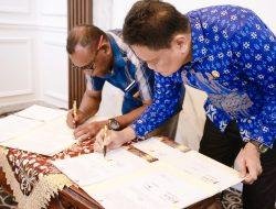 Pemkab Barru Teken MoU Dengan PLN Persero UP3 Parepare