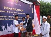 Rutan Kelas IIB Barru Gelar Sholat Idul Fitri 1445 H dan Pemberian Remisi Hari Raya