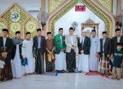 Bupati Suardi Saleh Sholat id di Masjid Nurul Mu’minin Madello