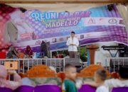 Hadiri Reuni Akbar dan Pelantikan Pengurus IKA SMPN Madello, Bupati Barru Titip Pesan