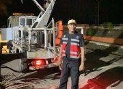 Lampu Penerangan Pantai Sumpang Binangae Mati, Dishub Barru Respon Cepat Laporan Warga