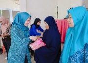 Plt Ketua Tim Penggerak PKK Barru Launching GPM di Mallusetasi