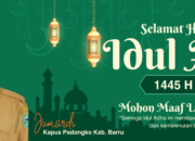 Kapus Padongko Titip Pesan Maaf di Hari Idul Adha 1445H