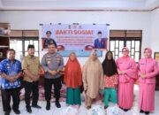 Jelang HUT Bhayangkara ke-78 Polres Barru Gelar Bakti Sosial