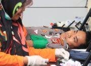 Polisi Donor Darah Jelang HUT Bhayangkara ke 78