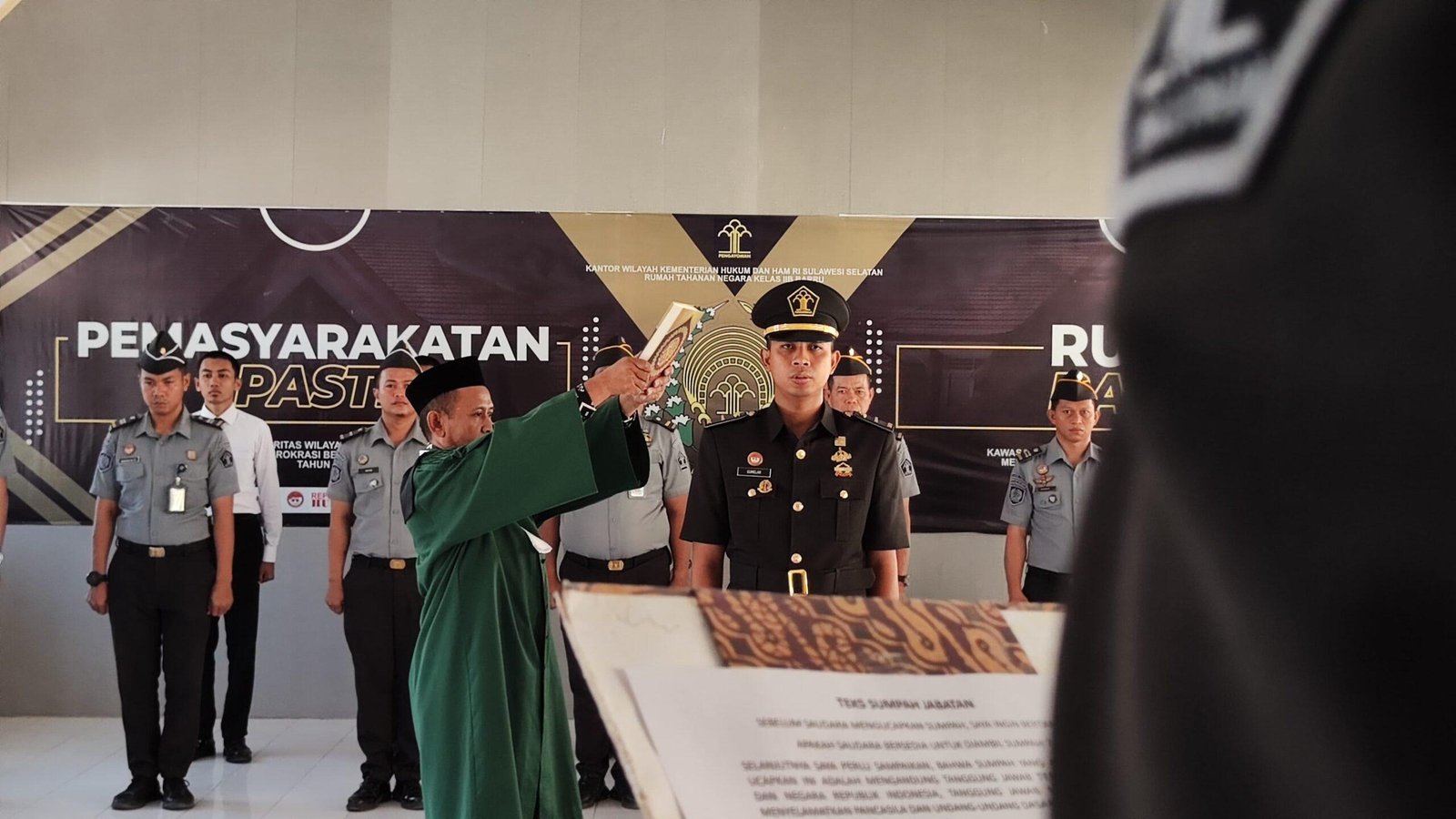 Pelantikan dan Pengambilan Sumpah Pejabat Fungsional, Ini Pesan Karutan Barru