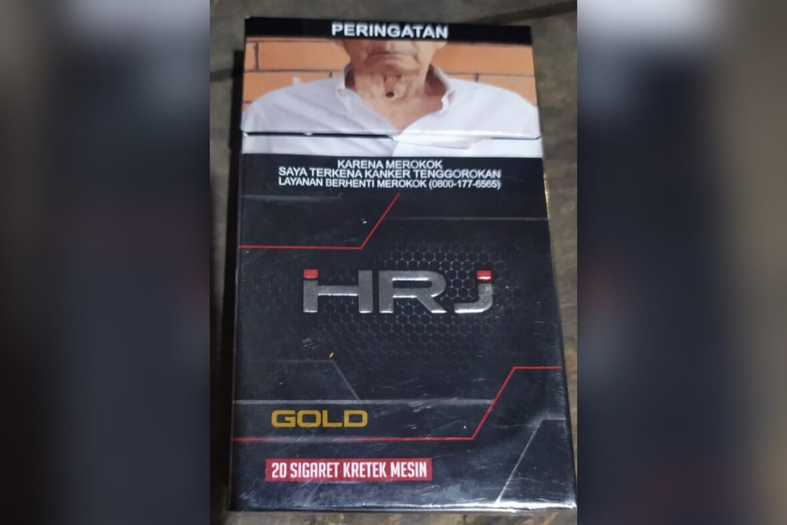 Viral, Rokok Ilegal HRJ Gold Terbongkar