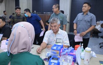 Hari Jadi Humas Polri Ke-73, Div humas Polri Gelar Donor Darah Bersama Media