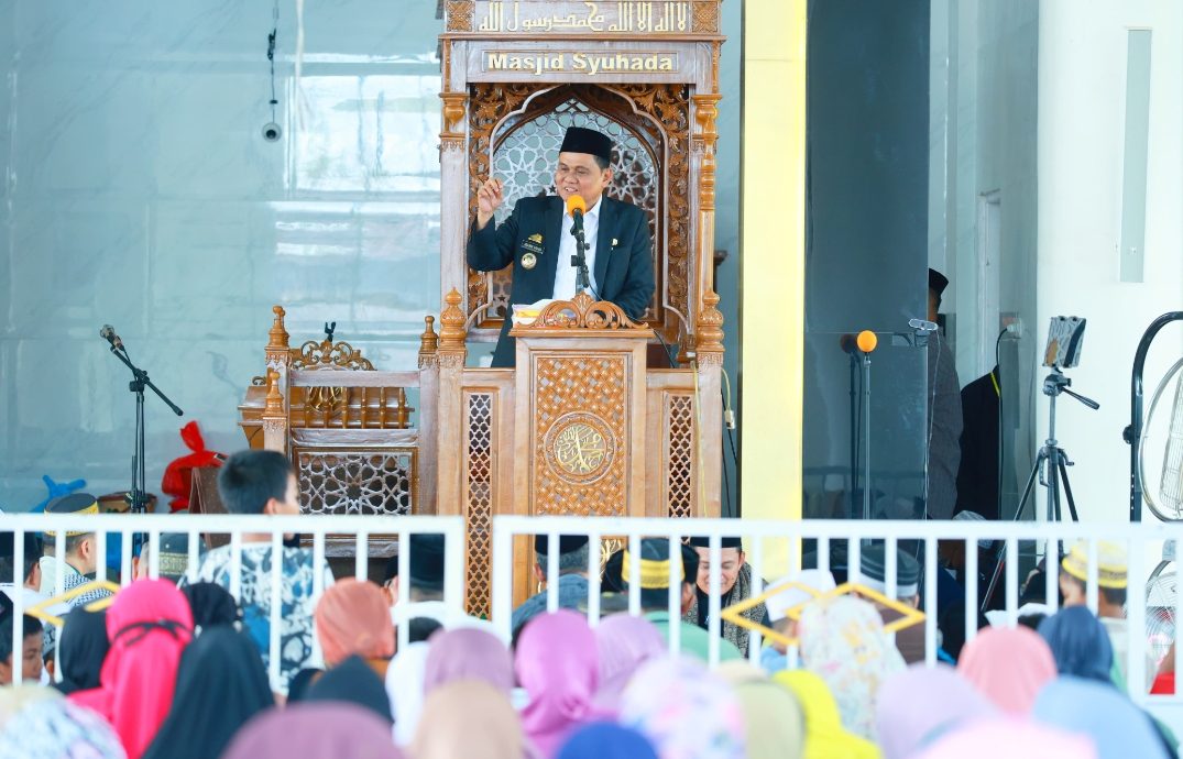 Bupati Barru Hadiri Maulid Nabi, di Masjid Syuhada Lalabata