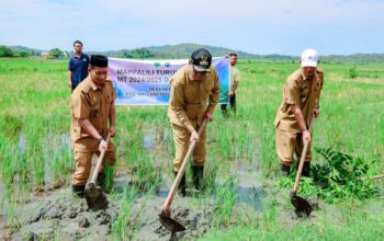 Bupati Barru Mappalili di Desa Nepo