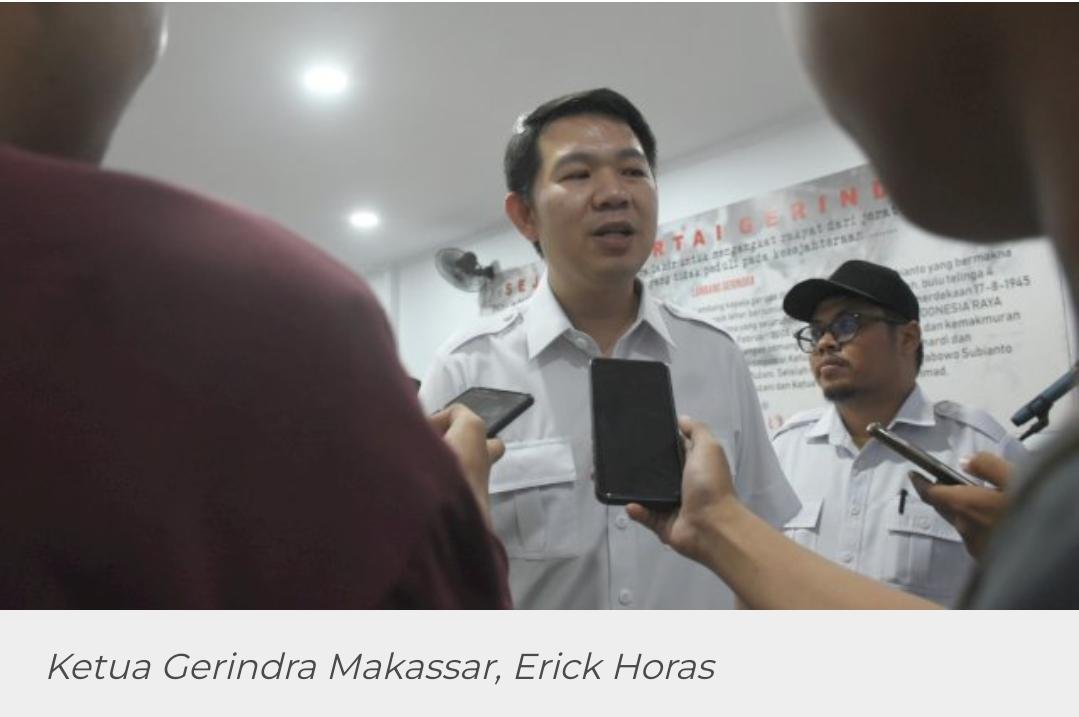 Ketua Gerindra Makassar Isyaratkan Andi Seto Maju di Pilwalkot 2024