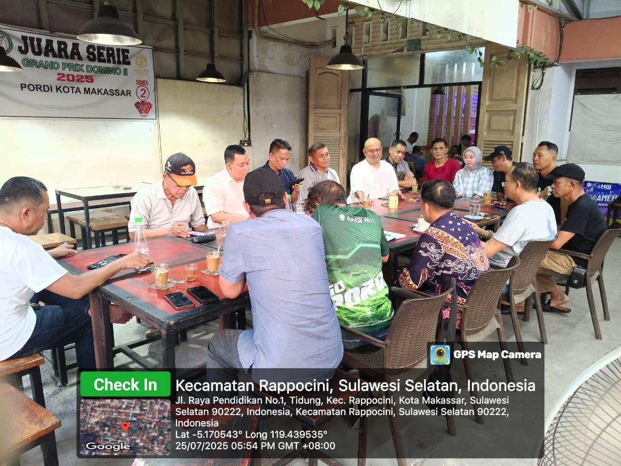 Komunitas Camping Smandel Berkolaborasi Dengan Pordi Makassar Laksanakan Turnamen Domino Merdeka 2025