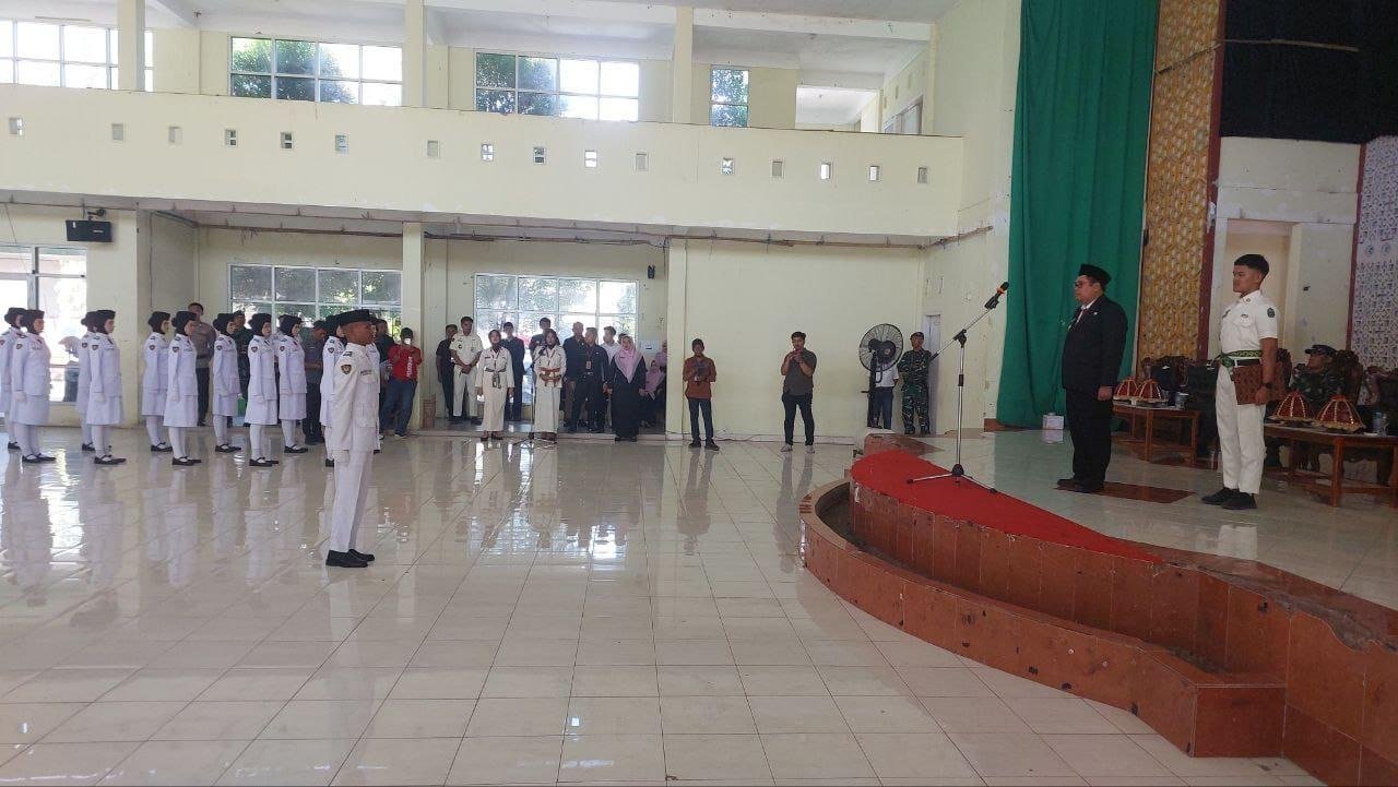 Dandim 1426 Takalar Berikan Motivasi Kepada Anggota Pasukan Paskibraka