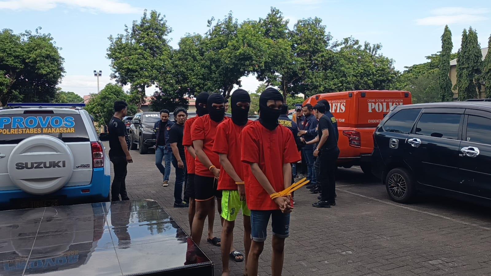10 Anak Dibawah Umur Jadi Tersangka Dalam Kasus Pembakaran Gedung DPRD Makassar dan Sulsel 