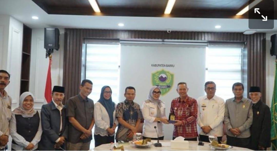 Kabupaten Barru Jadi Rujukan Studi Tiru Bupati Sigi dalam Pengelolaan Zakat dan MPP