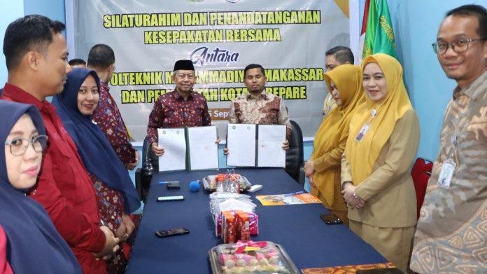 Wali Kota Parepare Teken MoU Dengan Politeknik Muhammadiyah, Perkuat Kerja Sama di Bidang Pendidikan dan Kesehatan