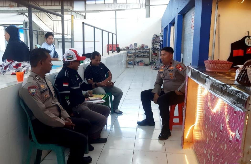 Polsek Balusu Gerak Cepat Atasi Masalah di Pasar Takkalasi