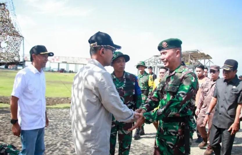 Latihan Menembak, Pj Sekda Barru: Kami siap untuk berkolaborasi dan mendukung kegiatan TNI