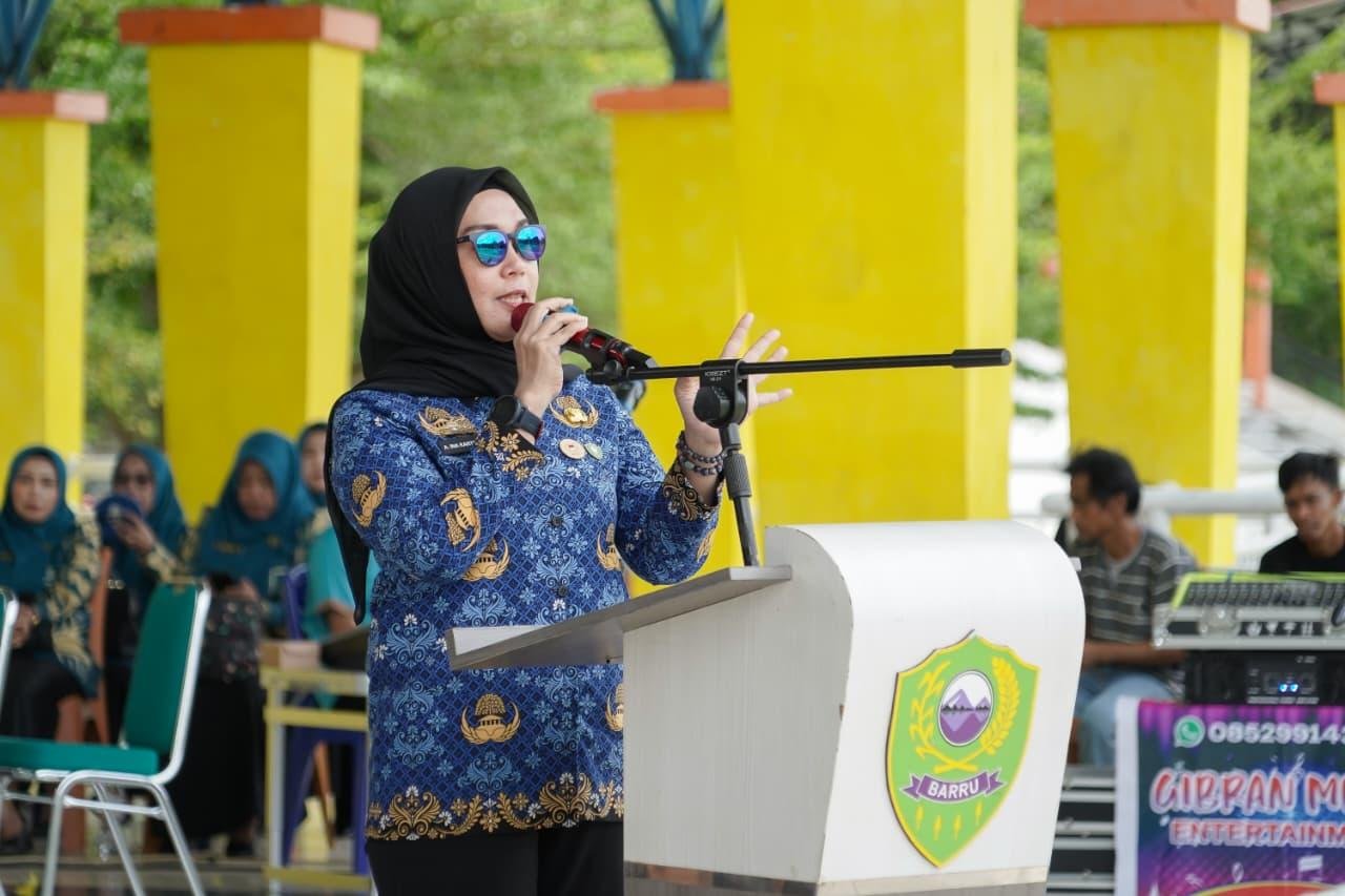 Bupati Barru Resmikan Porseni PKK 2025