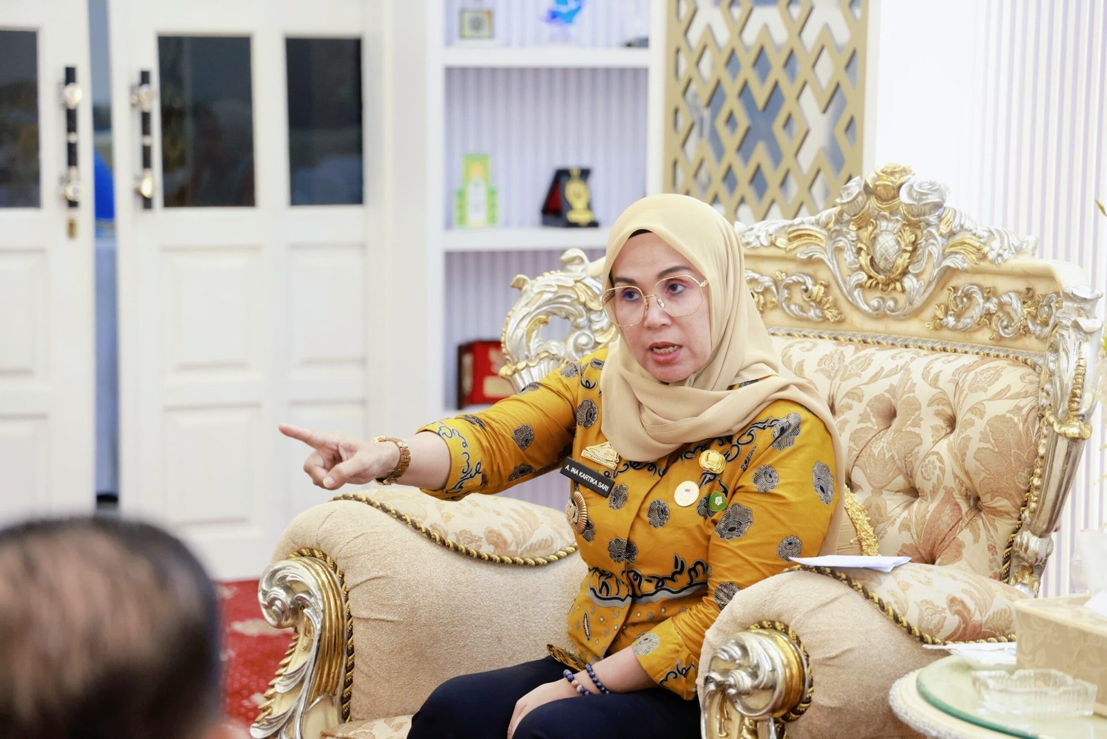 Pengurus PGRI Audensi, Bupati Barru: Kami butuh mitra yang kuat, profesional, dan kolaboratif