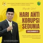 Ketua DPRD Kabupaten Barru Mengucapkan Selamat Memperingati Hari Anti Korupsi Sedunia