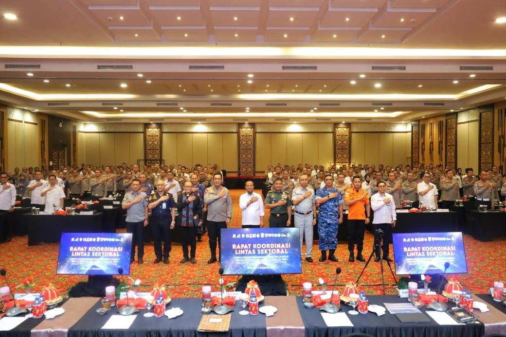 Kapolda Sulsel Pimpin Rakor Lintas Sektoral, Matangkan Kesiapan Operasi Lilin 2025