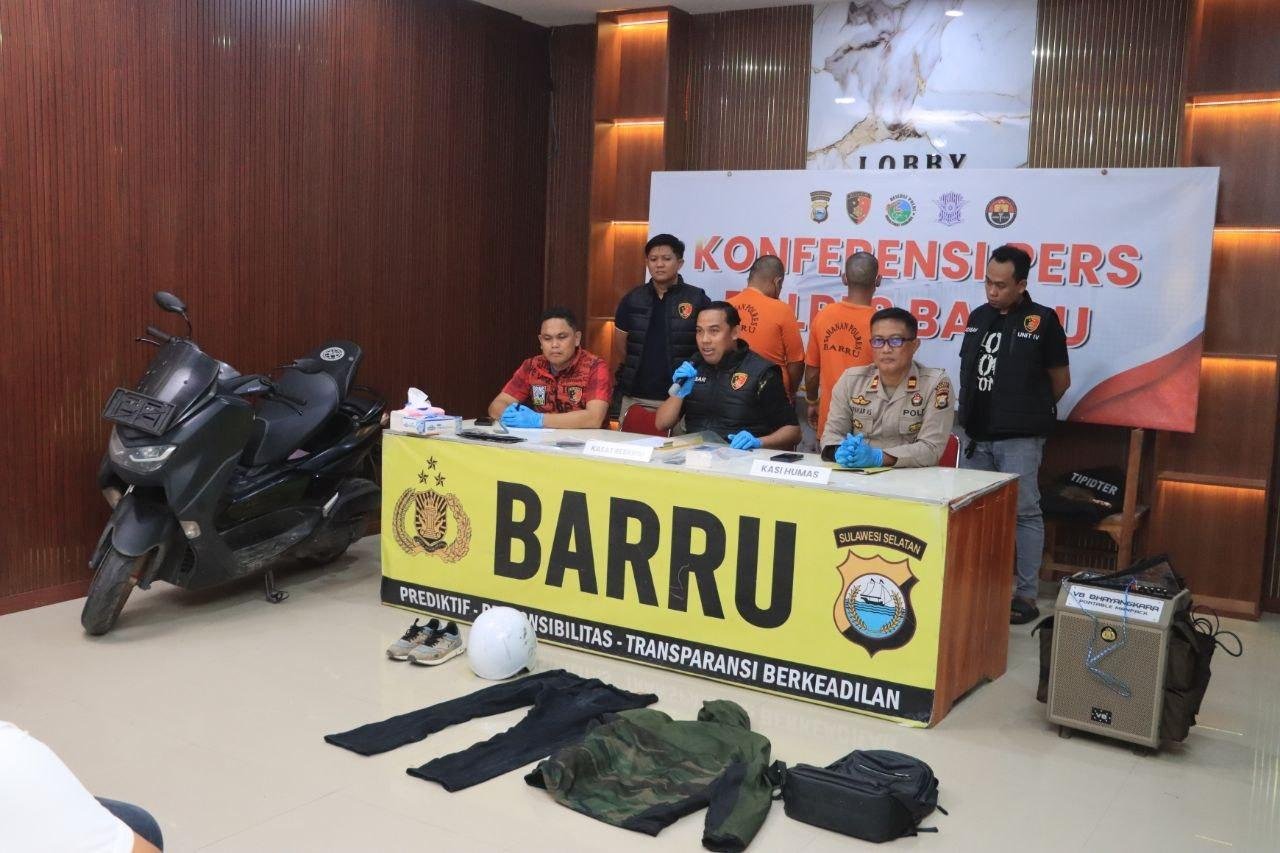 Jambret Lansia di Barru, Pelaku Ditangkap Setelah Buron 5 Hari
