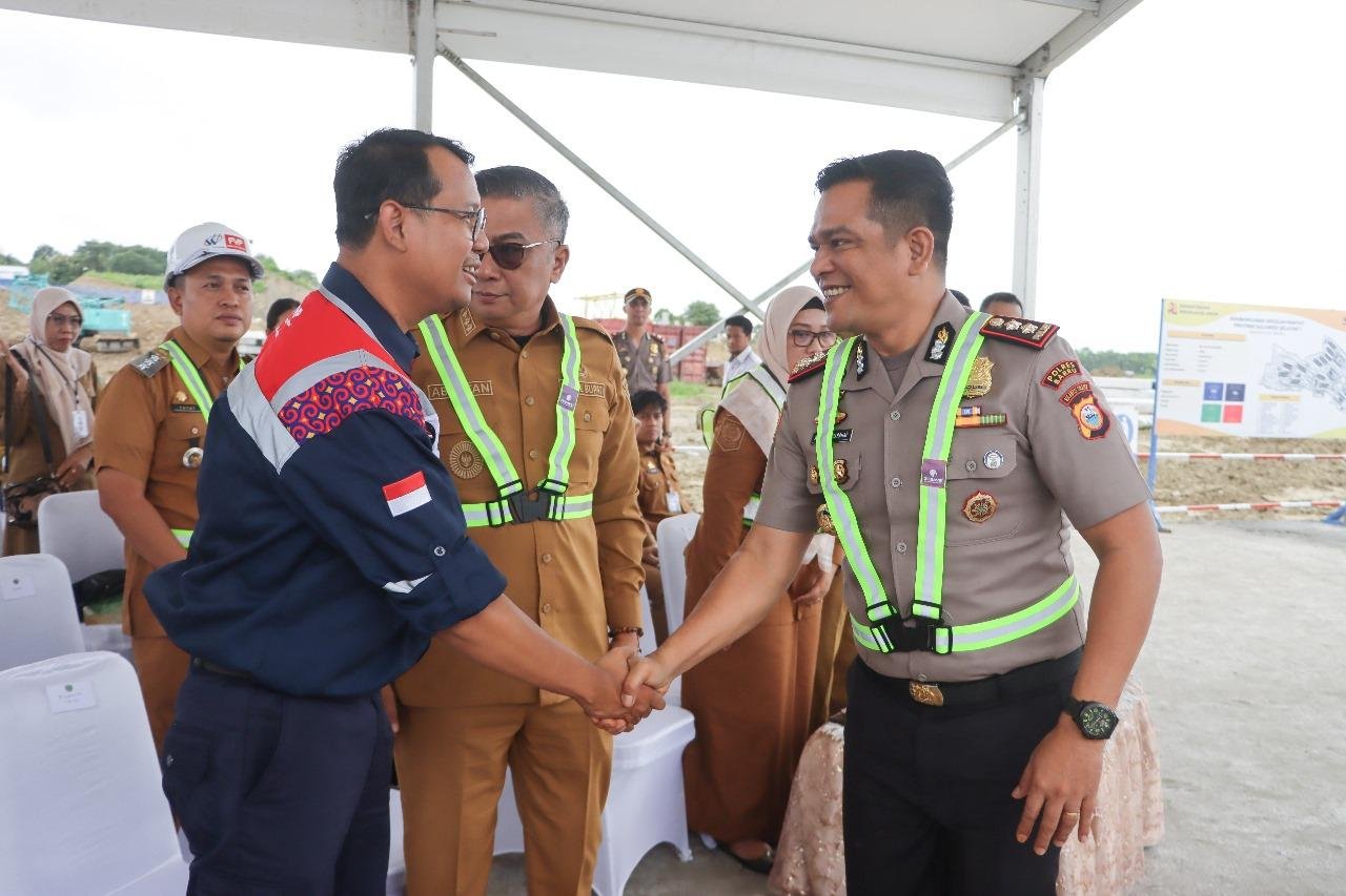 Kapolres Barru Hadiri Ground Breaking Sekolah Rakyat Program Nasional Presiden Prabowo