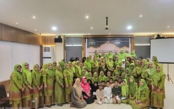 Rapat Kerja PAC Muslimat Nahdatul Ulama Tamalanrea, Dirangkaikan Buka Puasa dan Santunan Kaum Dhuafa 