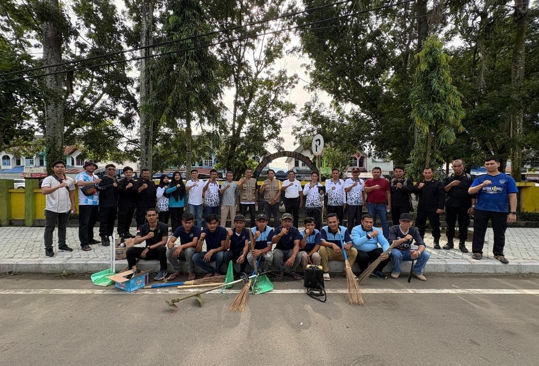 Sambut Ramadhan 1447 H, Rutan Barru Kerja Bakti di Pasar Mattirowalie