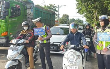 Hari Kedua Operasi Keselamatan Pallawa 2026, Polres Barru Edukasi Pengguna Jalan