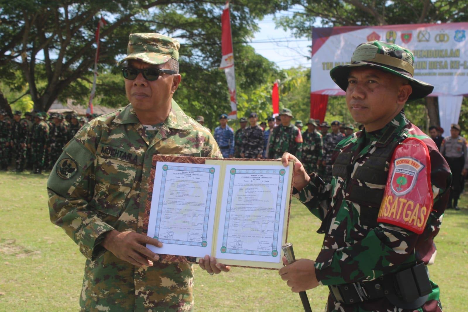 TMMD Ke-127 Resmi Dibuka di Desa Ara Bulukumba, Fokus Bangun Jalan dan Layanan Sosial