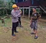 Kapolsek Pujananting Respons Cepat Datangi Kampung Mammekke yang Masih Terisolir