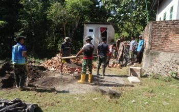 TMMD ke-127 Tetap Ngebut di Bulan Ramadan, Pembangunan Infrastruktur Desa Berjalan Lancar