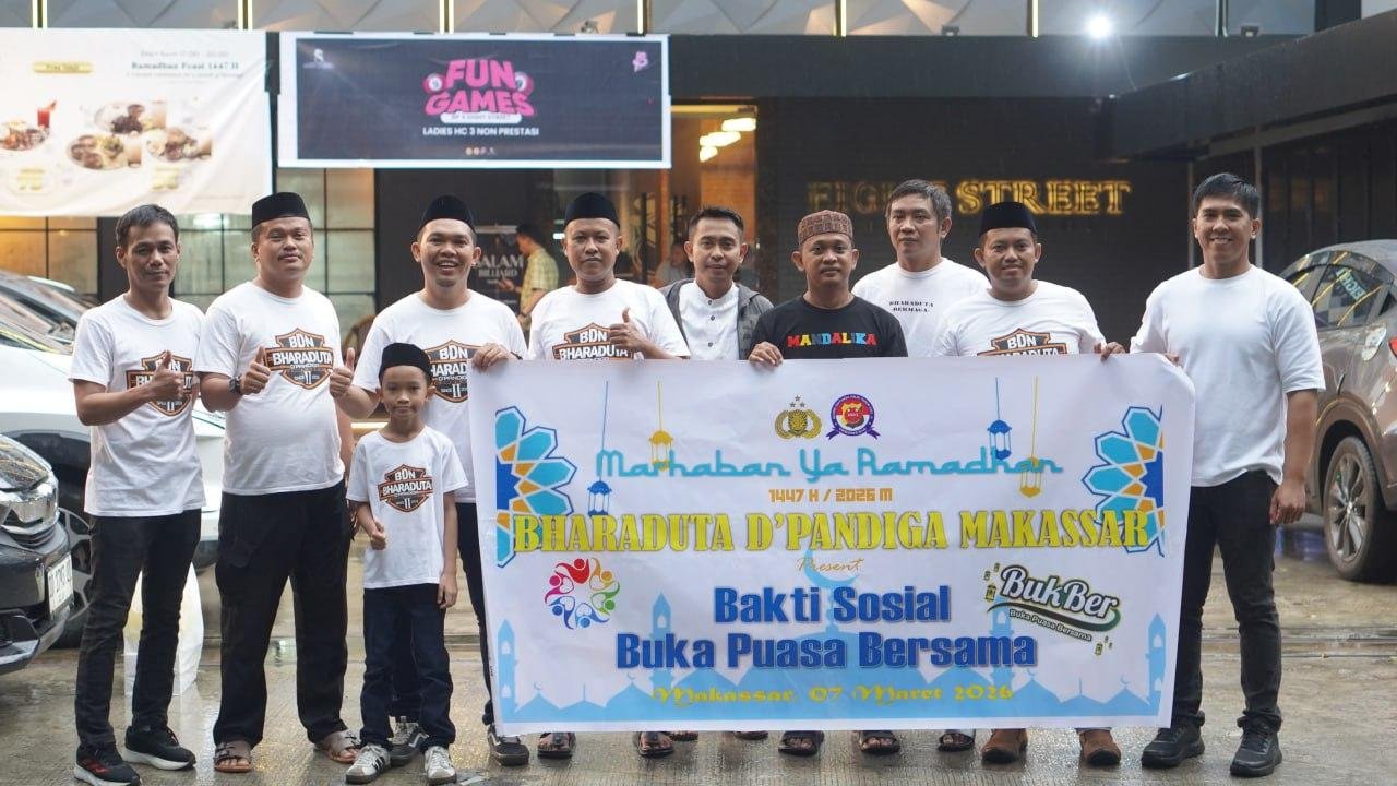 Pererat Silaturahmi Bharaduta Dermaga Polres Pelabuhan Makassar Berbagi Takjil Dan Gelar Bukber